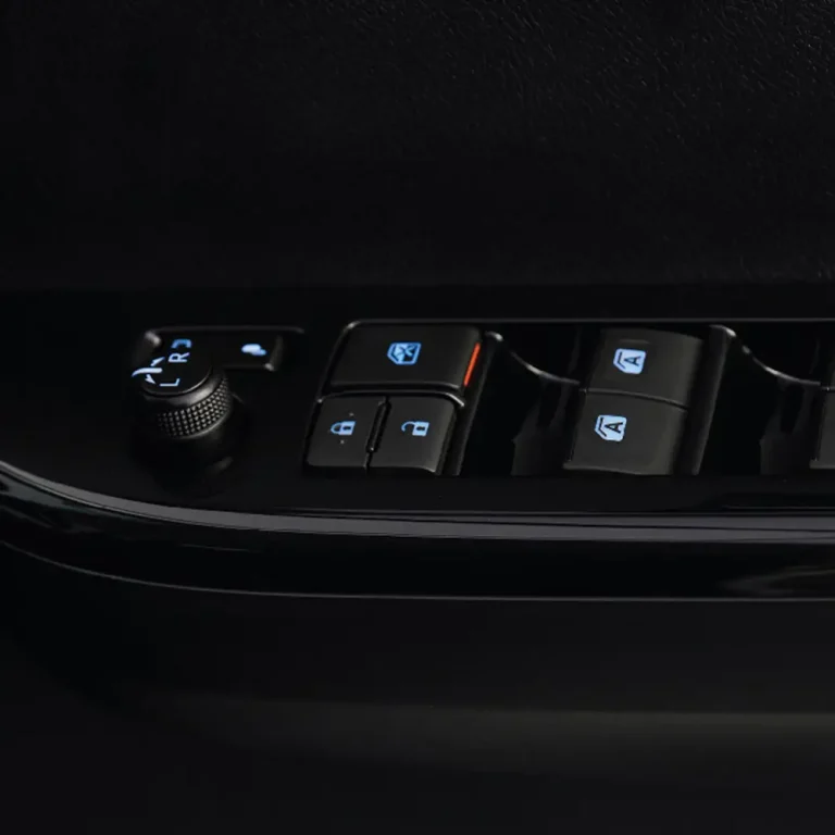 Illuminated Driver Controls