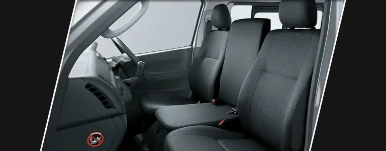 Front Seats with Headrests